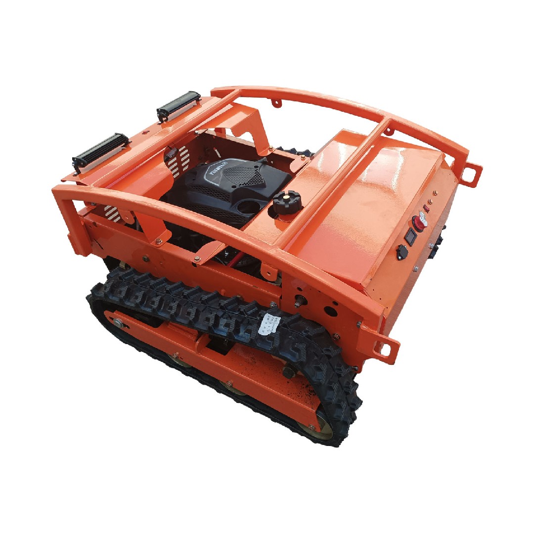 Cheap Mini Remote Control Robot Lawn Mower 24V Single Cylinder Cutting Grass Machine for Farm DIY