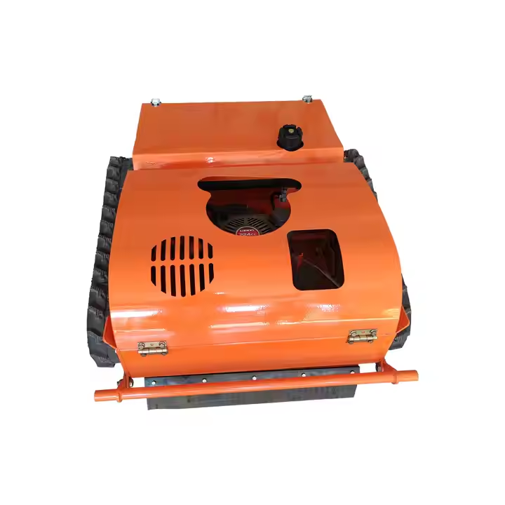 China Manufacturer Crawler Gasoline RC Remote Control Lawn Mower