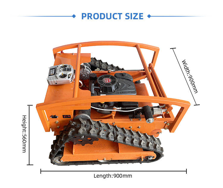 Made in China Sickle Mower Diesel Walk Mower Commercial Lawn Mower