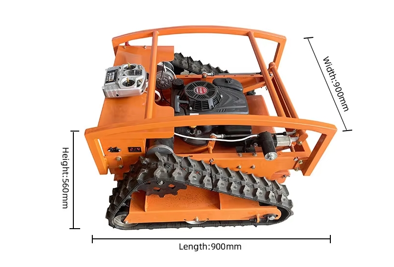 New Design Remote Control Robot Lawn Mower Multi Purpose Lawn Mower for Farmer