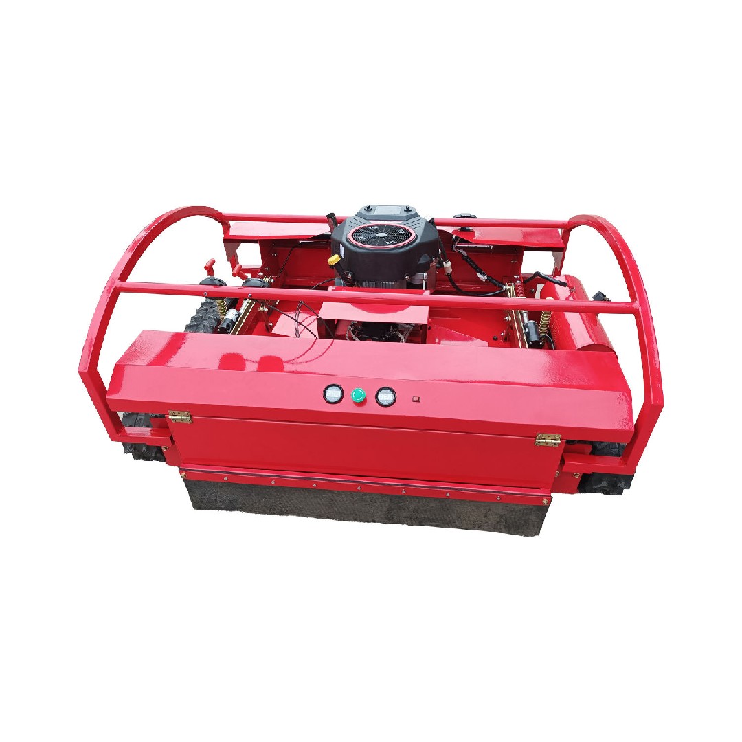 High Quality CE Approve Grass Cutting Machine Crawler Brush Cutter for Agriculture Remote Control AI Robot Lawn Mower
